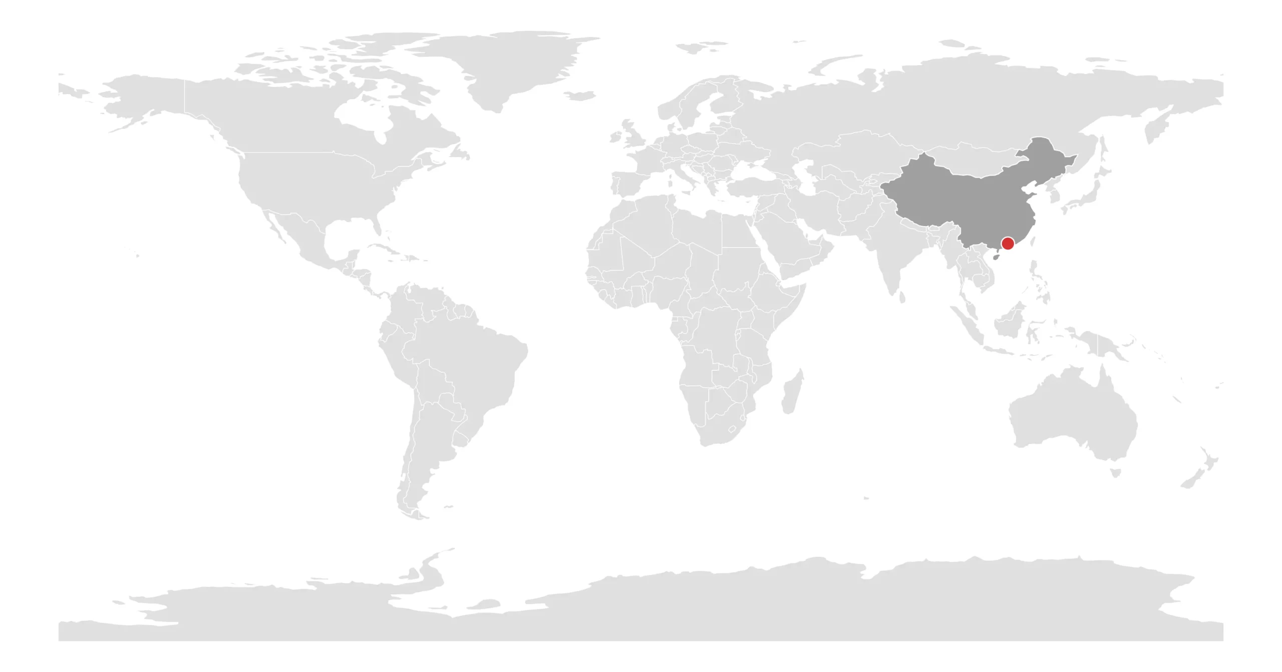 World map guangzhou